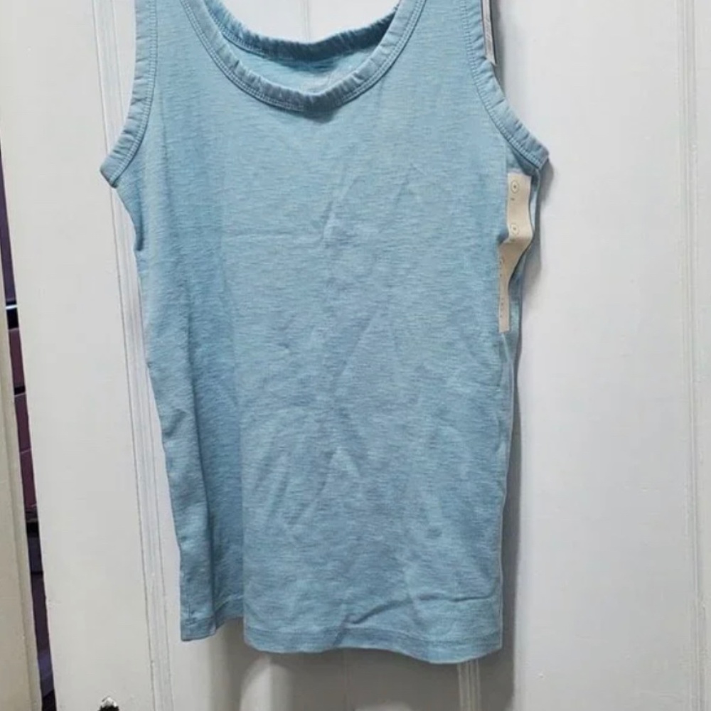 Square Collar Cotton Women's Singlets Size M